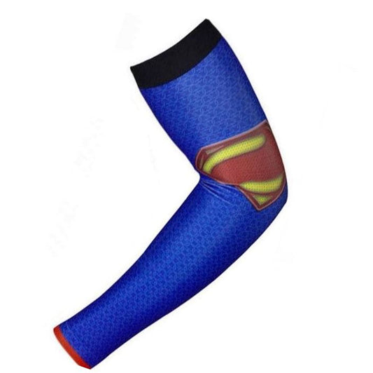 Baseball Football Compression Arm Sleeve Superman