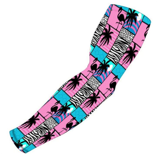 Baseball Football Sports Compression Arm Sleeve Miami Vice